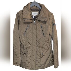 BCBGeneration Women's Anorak Hooded Quilted Utility Jacket